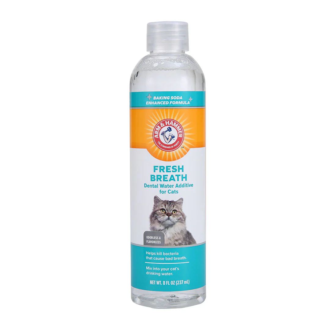 ARM & HAMMER – Enjuague Bucal Para Gatos Elimina Placa Y Sarro Limpieza Semi Húmedo 237 ml